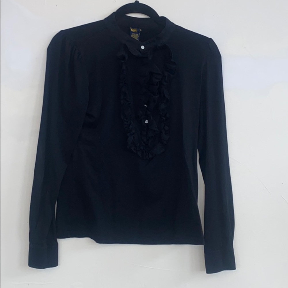 Ralph Lauren silk blend knit shirt